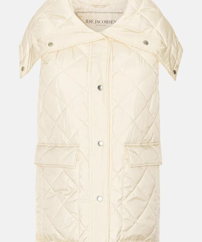 Padded Vest 8211 Whitecap Outerwear Ilse Jacobsen All Jackets And Coats