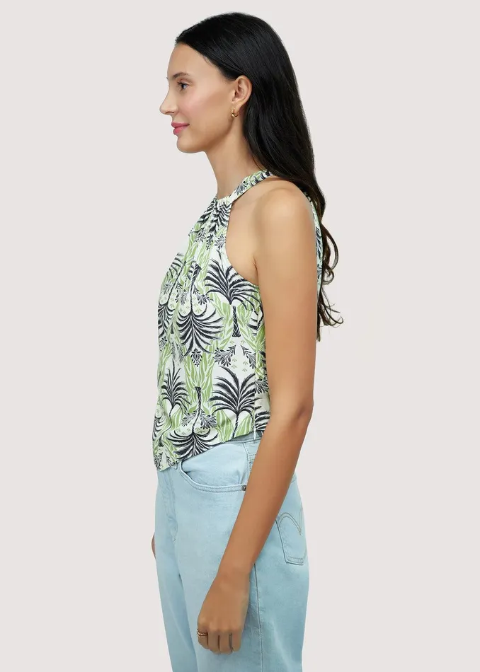 Palm Haven Top Olivemulti Women Lost Wander Tops