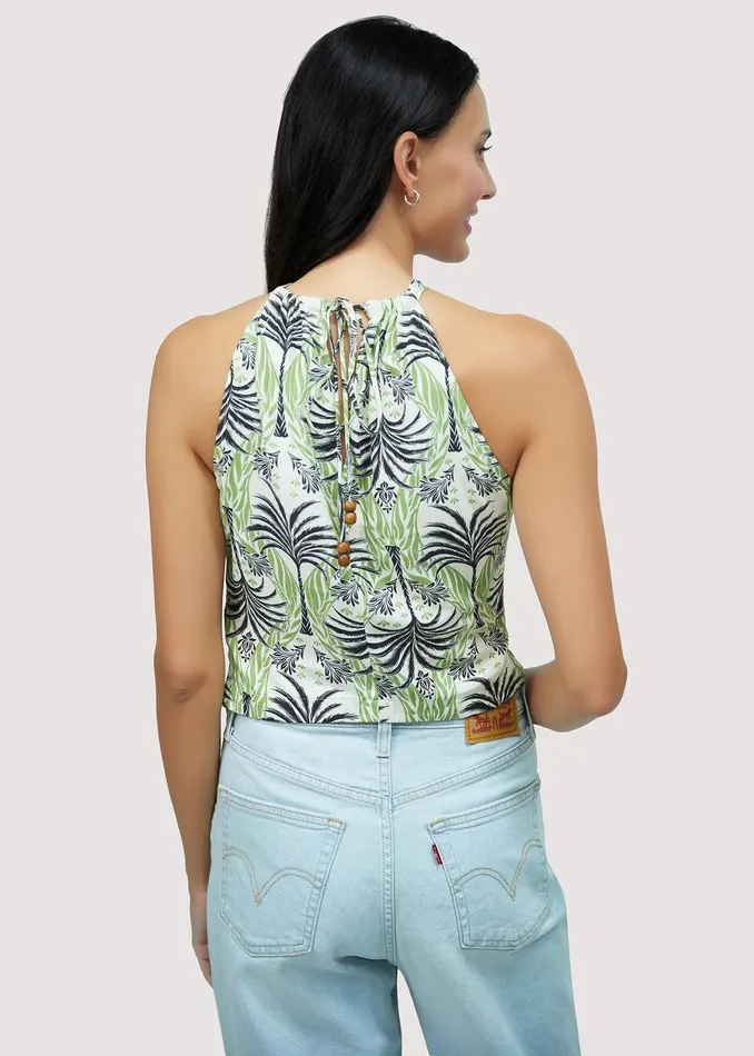 Palm Haven Top Olivemulti Women Lost Wander Tops
