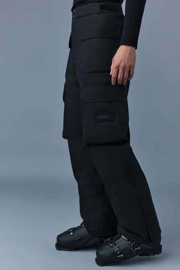 Pants Men Mackage BRANDON Patch Pocket Ski Pants Black