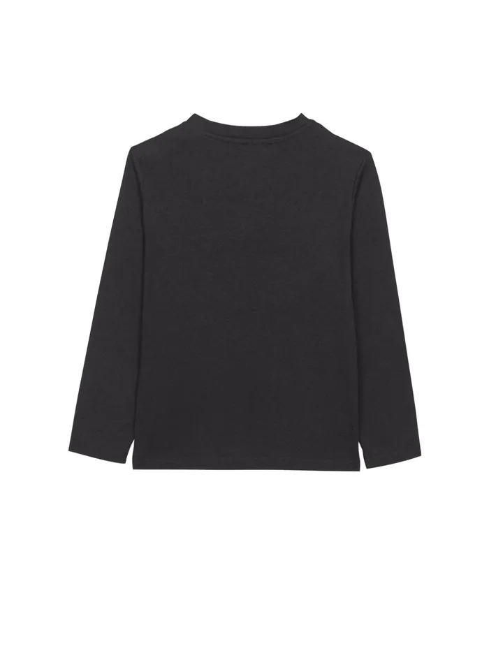 Paris Tshirt Black Kids Balmain