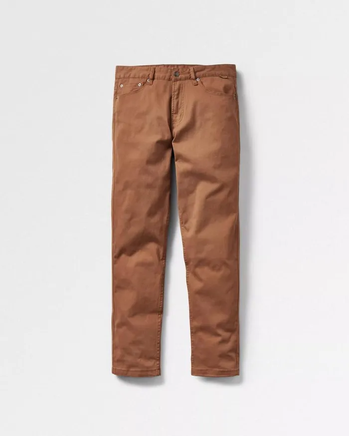 Passenger Clothing 365 5 Pocket Trouser Coconut Men Trousers