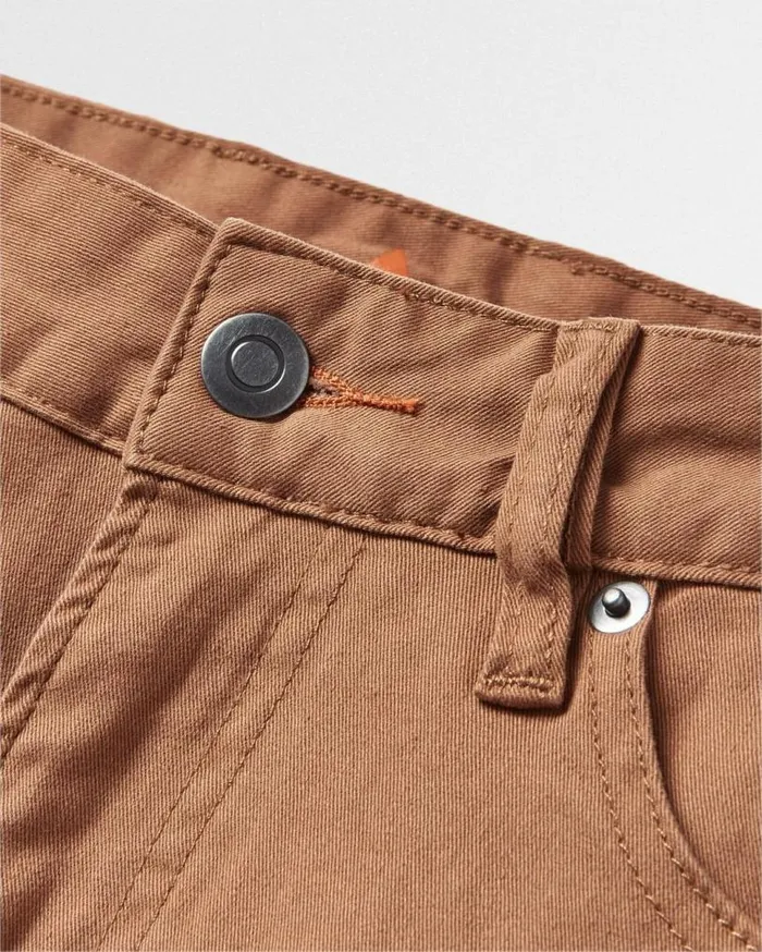 Passenger Clothing 365 5 Pocket Trouser Coconut Men Trousers
