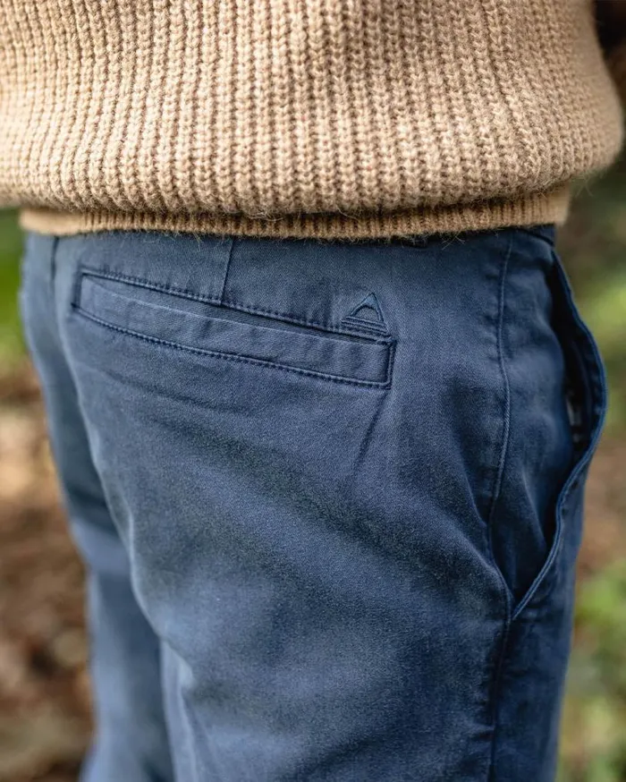 Passenger Clothing 365 Organic Cotton Trouser Dark Denim Men Trousers