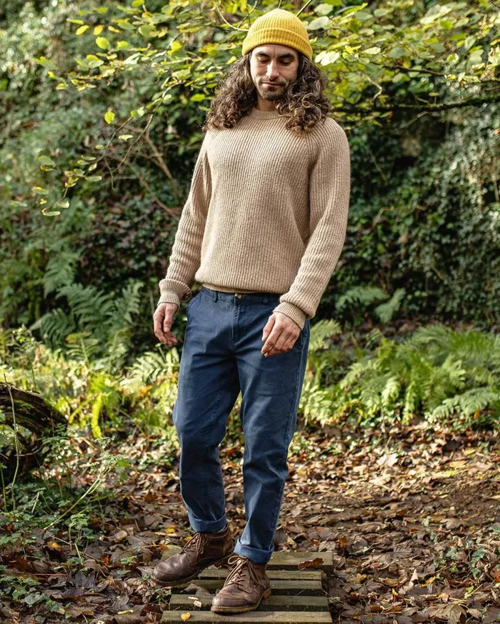 Passenger Clothing 365 Organic Cotton Trouser Dark Denim Men Trousers