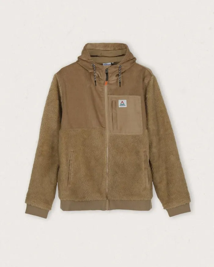 Passenger Clothing Adventure Recycled DeepPile Sherpa Fleece Biscuit Men Fleece