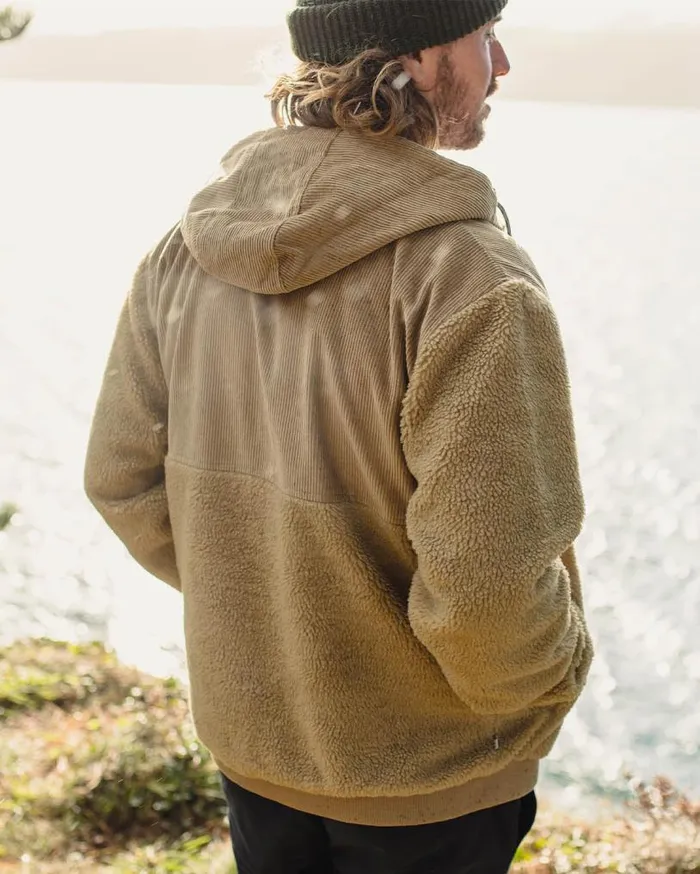 Passenger Clothing Adventure Recycled DeepPile Sherpa Fleece Biscuit Men Fleece
