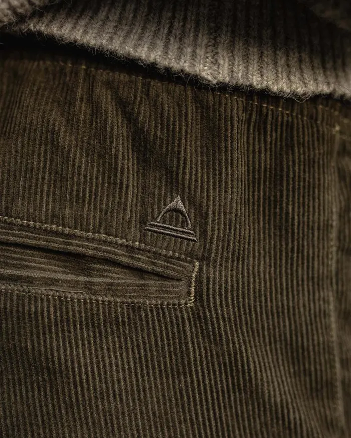 Passenger Clothing Adventurer Cord Trouser Dusty Olive Men Trousers