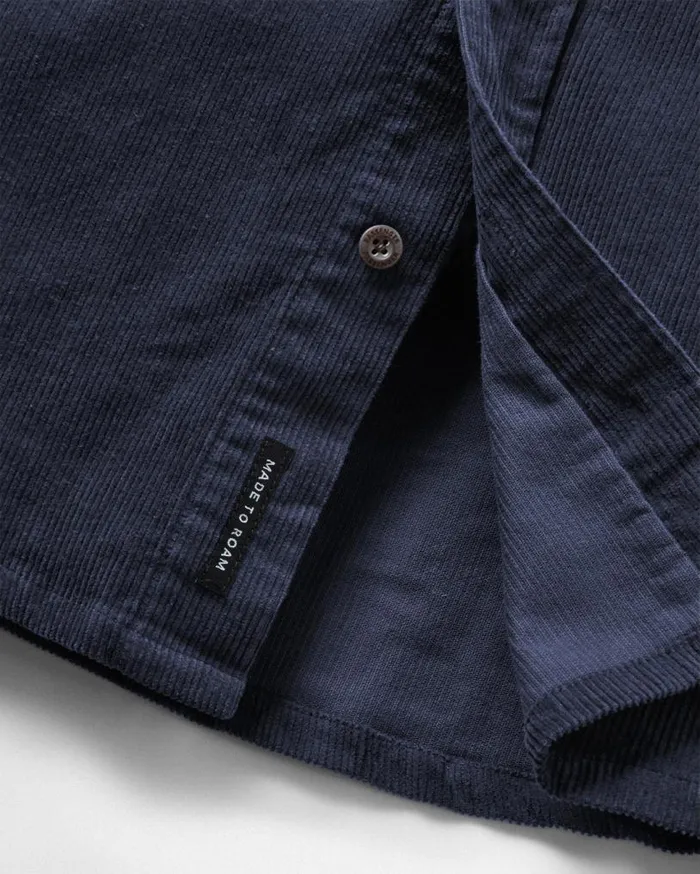 Passenger Clothing Backcountry Cord Shirt Deep Navy Men Shirts