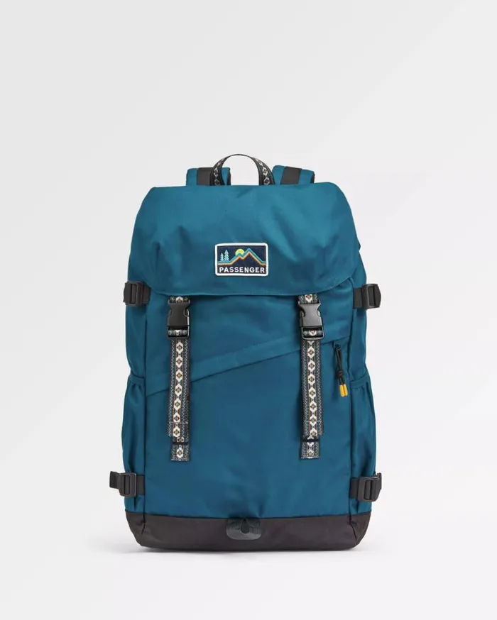 Passenger Clothing Boondocker Recycled 26L Backpack Ash Blue WomenMen Backpacks and Bags