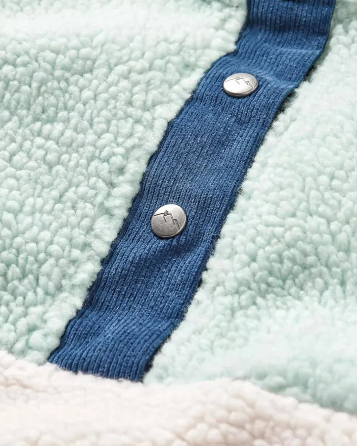 Passenger Clothing Create Recycled DeepPile Sherpa Fleece Vintage White Women Fleece