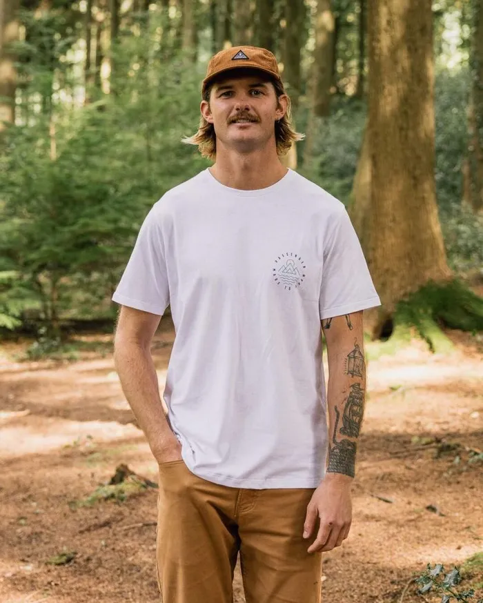 Passenger Clothing Escapism Recycled Cotton TShirt White Men TShirts and Vests