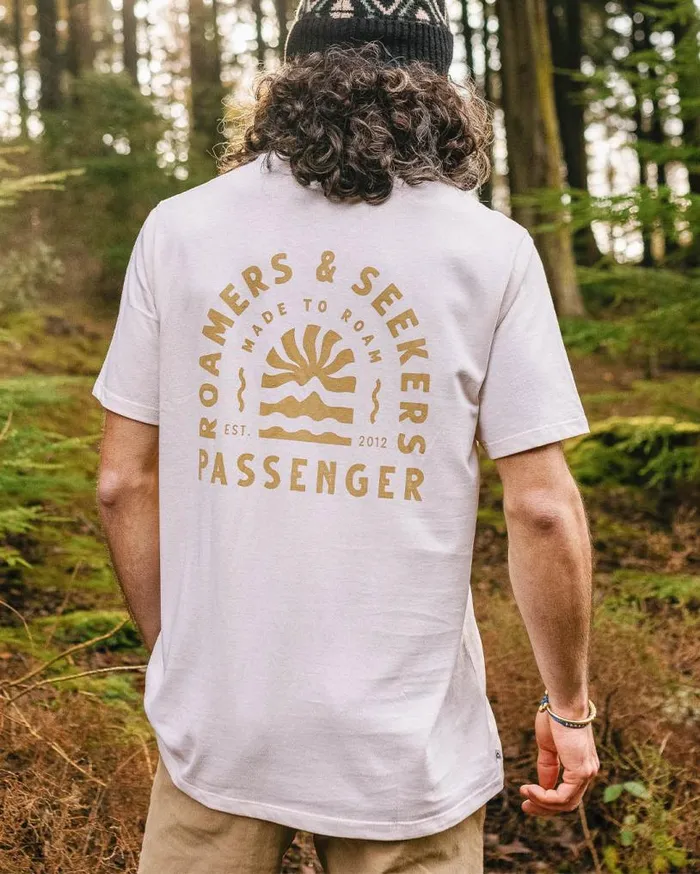 Passenger Clothing Evenfall Recycled Cotton TShirt Birch Men TShirts and Vests