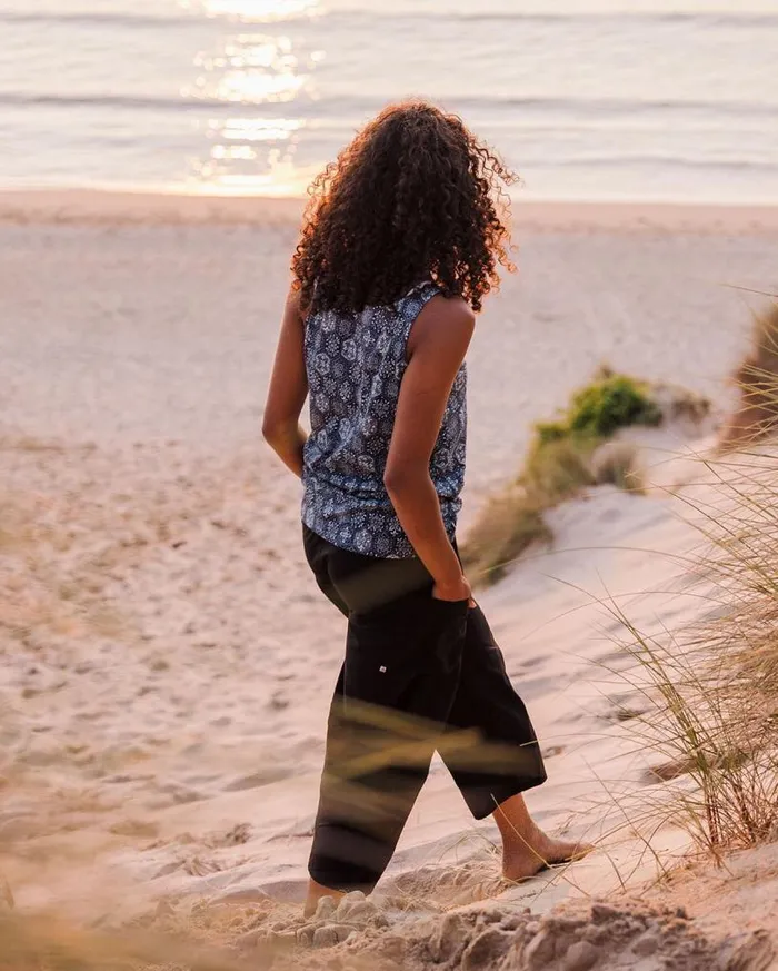 Passenger Clothing Hazel Woven Trouser Black Women Dungarees and Trousers