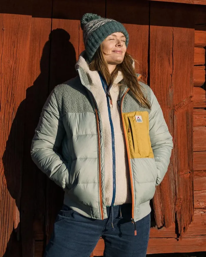 Passenger Clothing Inspire Full Zip Fleece Jacket Pistachio Women Jackets