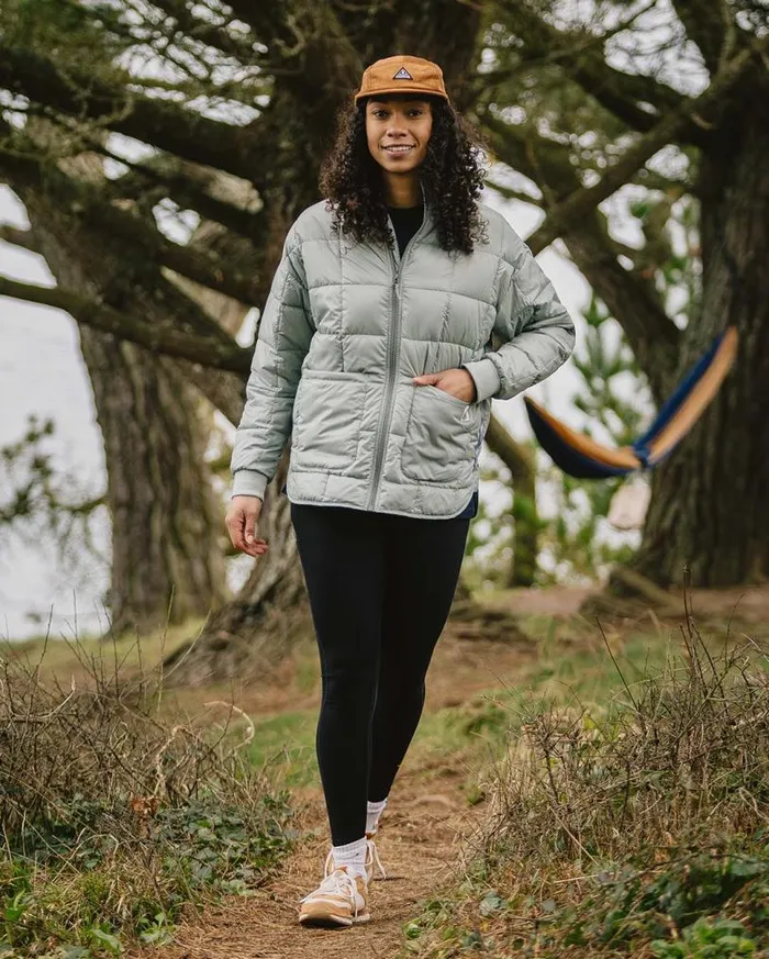 Passenger Clothing Lorelei Oversized Insulated Jacket Pistachio Women Jackets