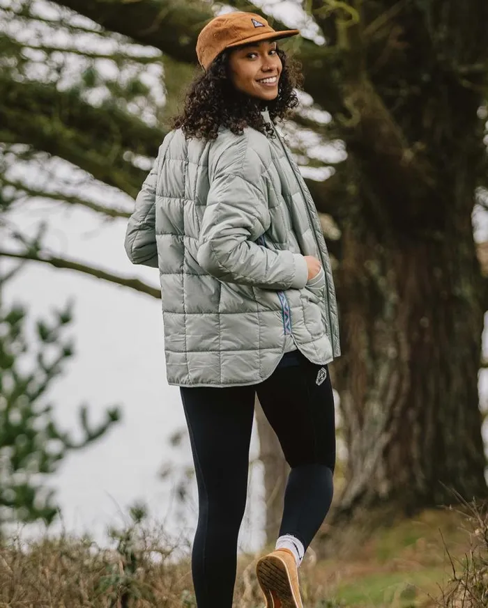 Passenger Clothing Lorelei Oversized Insulated Jacket Pistachio Women Jackets