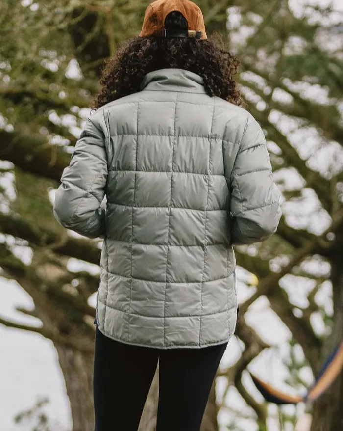 Passenger Clothing Lorelei Oversized Insulated Jacket Pistachio Women Jackets