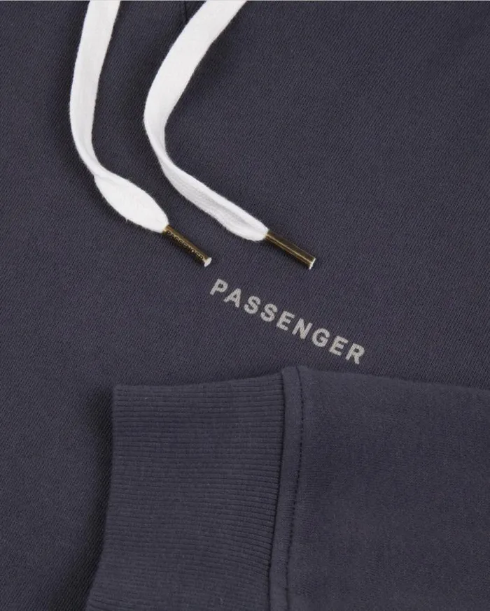 Passenger Clothing Made To Roam Recycled Hoodie Faded Black Men Hoodies and Sweatshirts