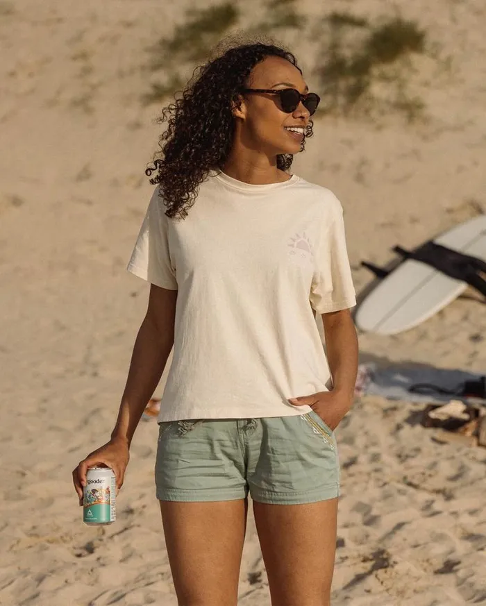 Passenger Clothing Mystic Recycled Cotton TShirt Birch Women Tops and TShirts