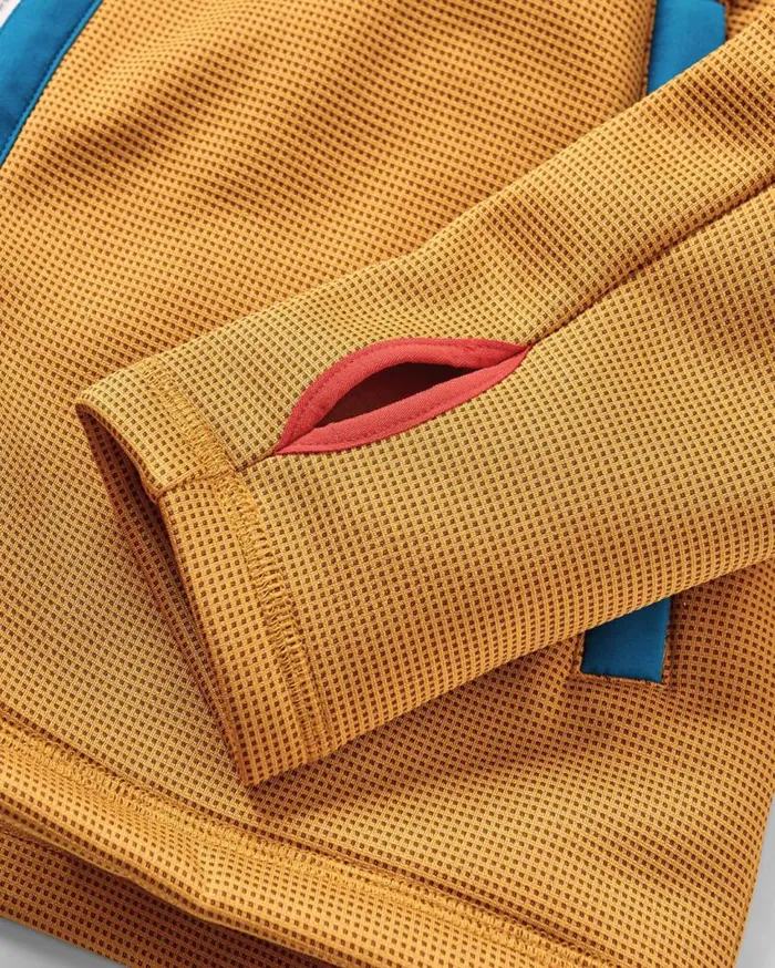 Passenger Clothing Slope Hooded Recycled Fleece Dusty Ochre Women Activewear