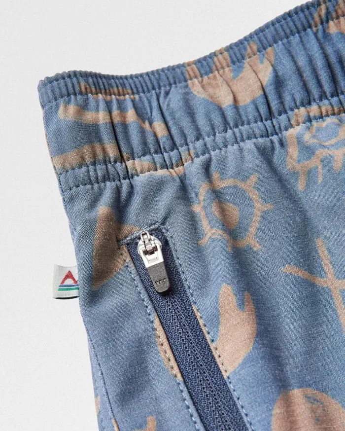 Passenger Clothing Traveller Organic All Purpose Short Abstract Dark Denim Men Shorts