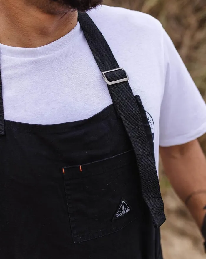 Passenger Clothing Yard Organic Cotton Denim Apron Black Women Outdoor Living