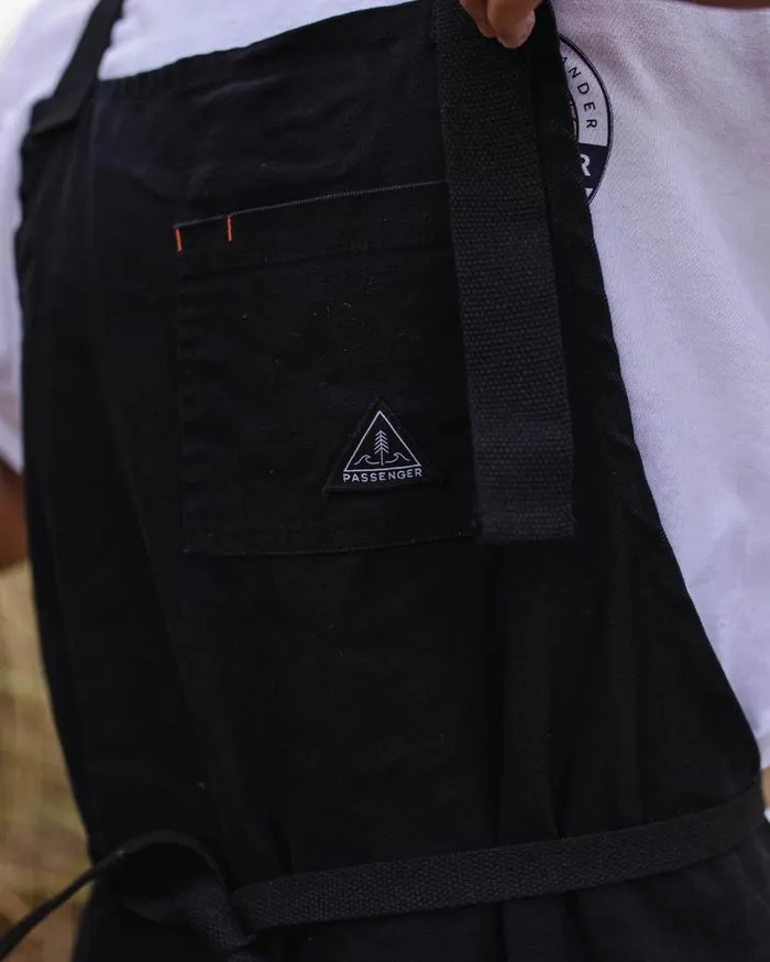 Passenger Clothing Yard Organic Cotton Denim Apron Black Women Outdoor Living
