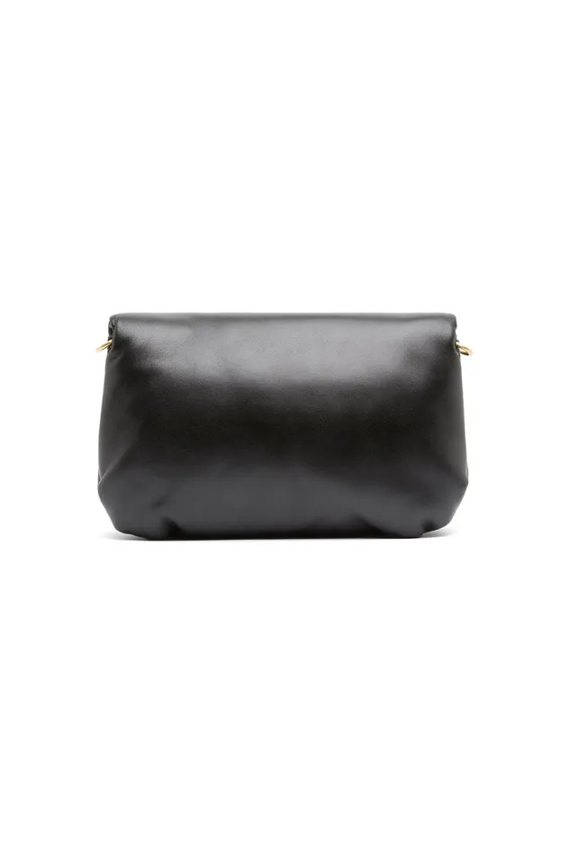 Perla Padded Chain Crossbody Black Women Aje Handbags 038 Wallets