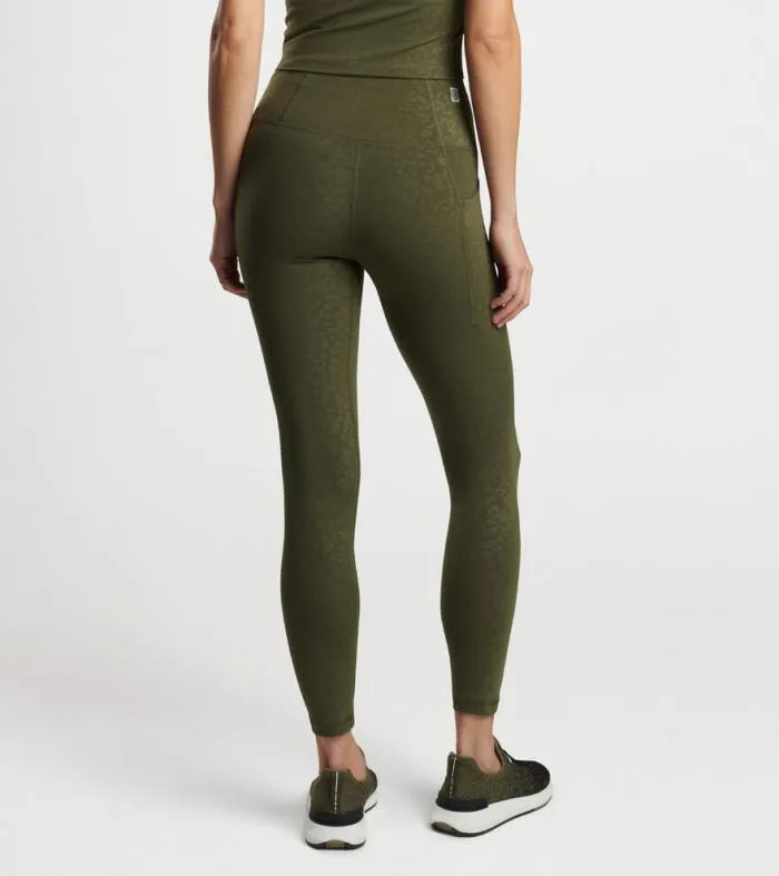 Peter Millar Pants Women Nova Performance Embossed 78 Legging