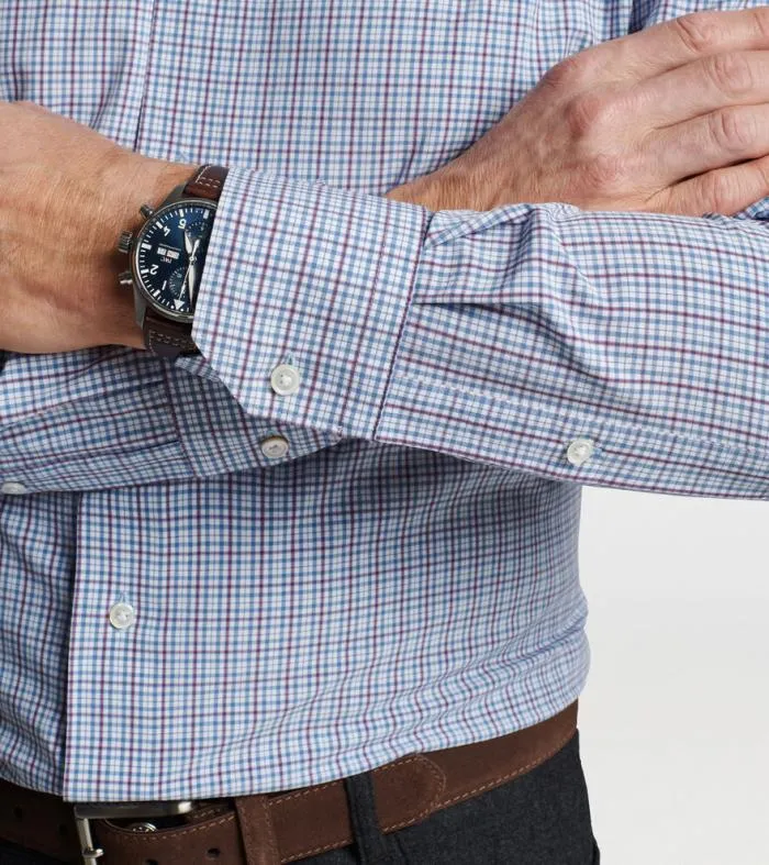 Peter Millar Sport Shirts Men Fitch Performance Poplin Sport Shirt