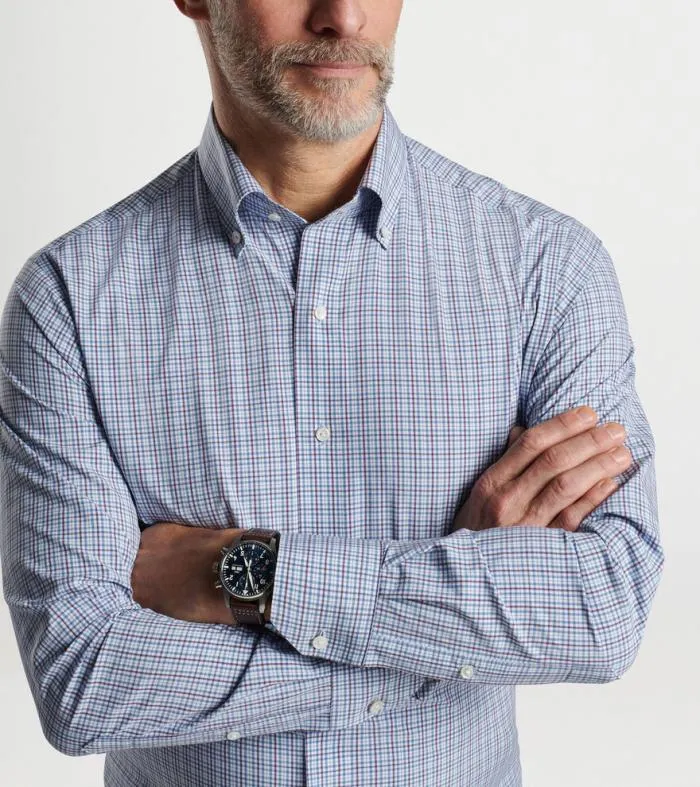 Peter Millar Sport Shirts Men Fitch Performance Poplin Sport Shirt