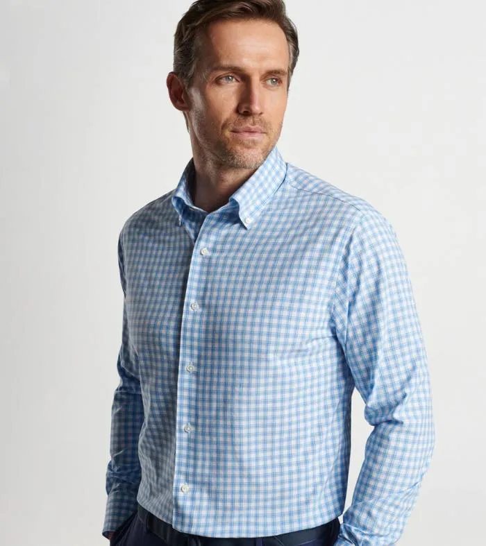 Peter Millar Sport Shirts Men Gibbs Performance Poplin Sport Shirt