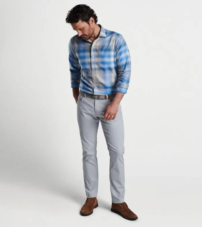 Peter Millar Sport Shirts Men Goodman Italian Flannel Sport Shirt
