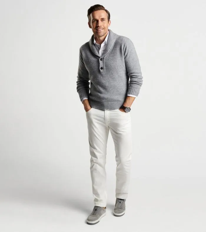 Peter Millar Sweaters Men Eklund Shawl Popover