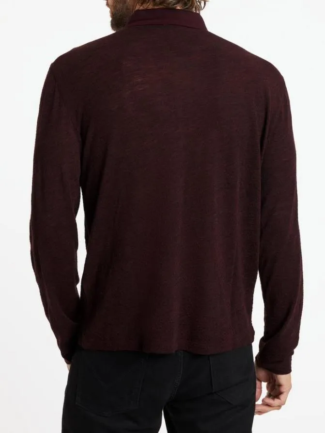 PRESIDIO POLO Black Clothing John Varvatos Polos