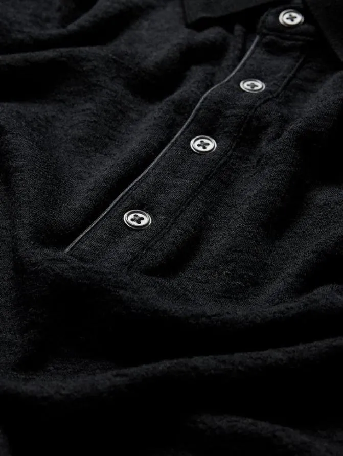 PRESIDIO POLO Black Clothing John Varvatos Polos
