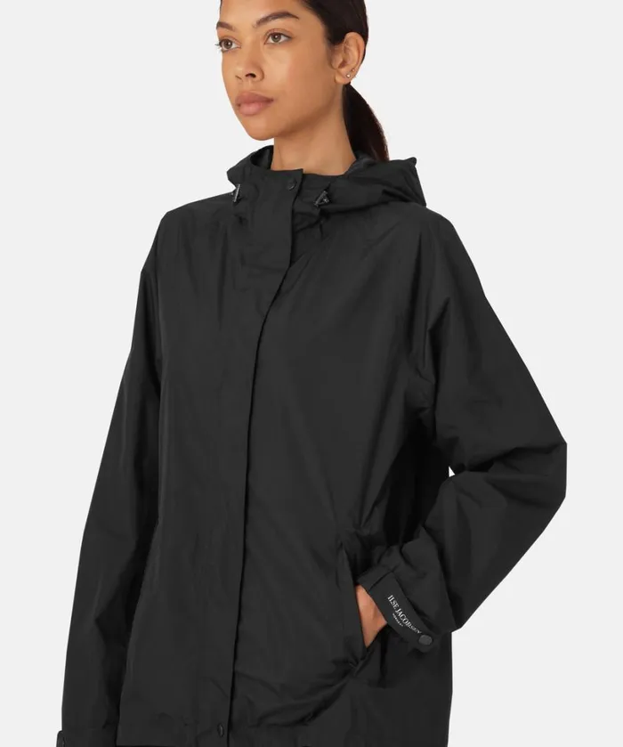 Rain Jacket 8211 Black Rainwear Ilse Jacobsen Raincoats