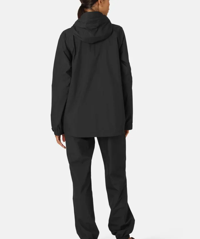 Rain Jacket 8211 Black Rainwear Ilse Jacobsen Raincoats