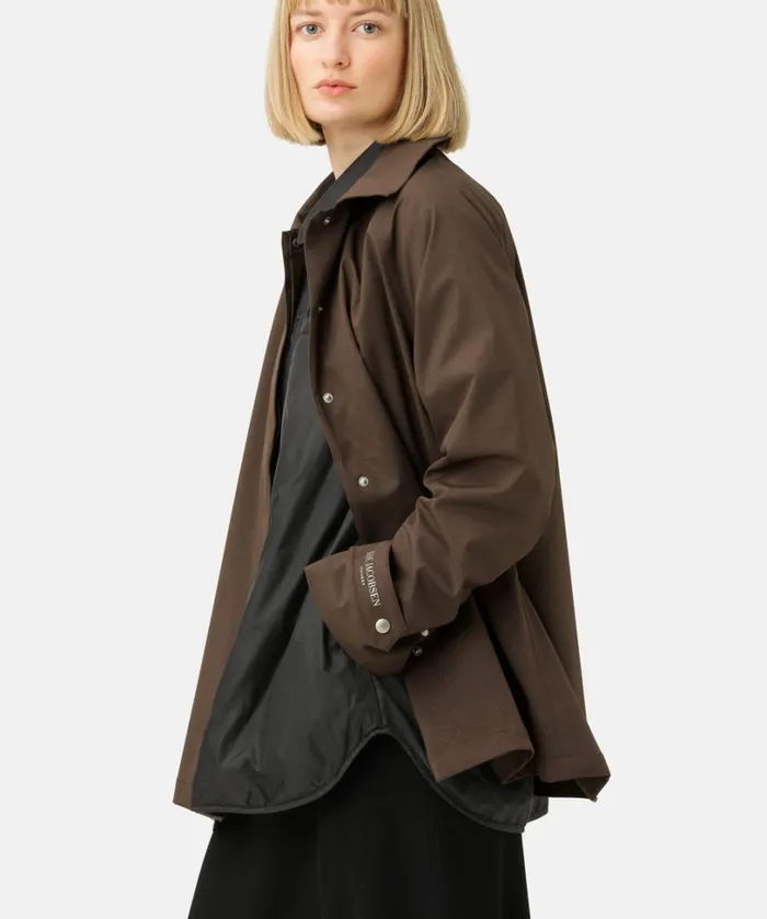 Rain Jacket 8211 Chocolate Brown Rainwear Ilse Jacobsen Raincoats