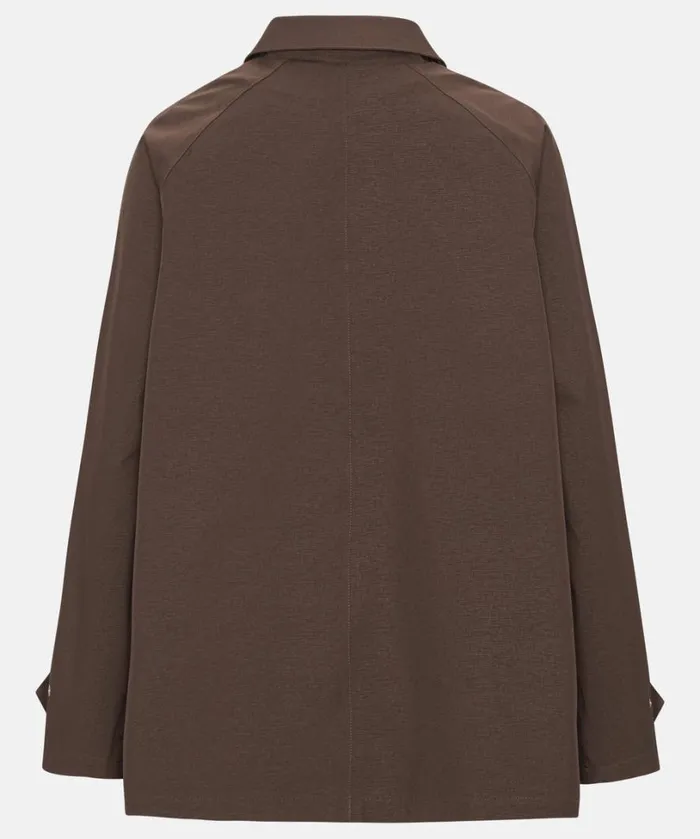 Rain Jacket 8211 Chocolate Brown Rainwear Ilse Jacobsen Raincoats