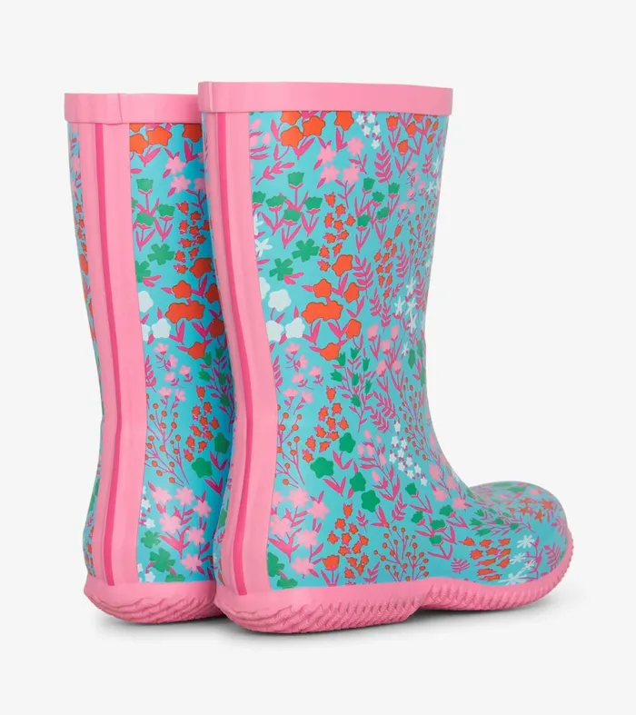 Rainwear GirlsBaby and Toddler Hatley Girls Ditsy Floral Packable Rain Boots