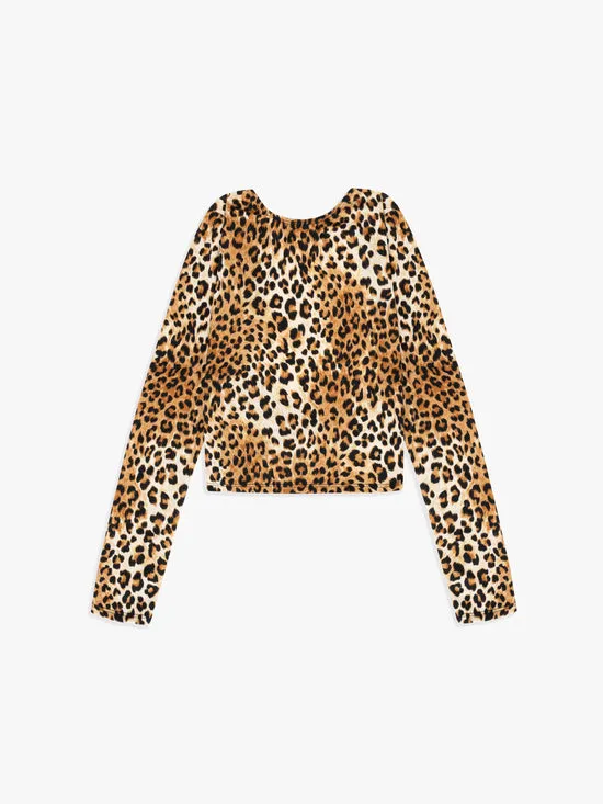 Rowan Top Leopard Tops Lisa Says Gah Women