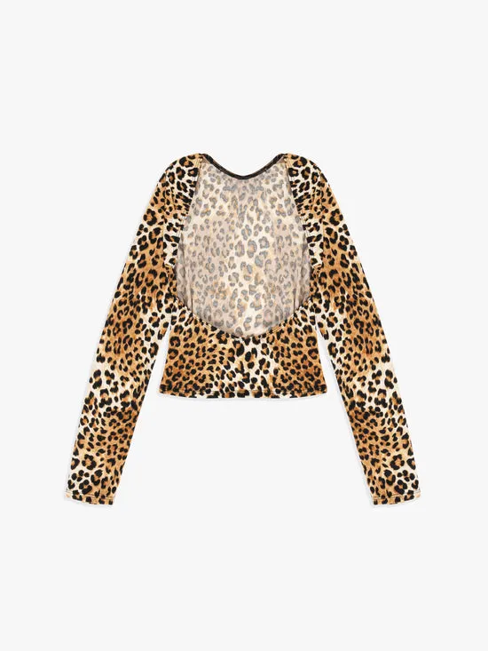 Rowan Top Leopard Tops Lisa Says Gah Women