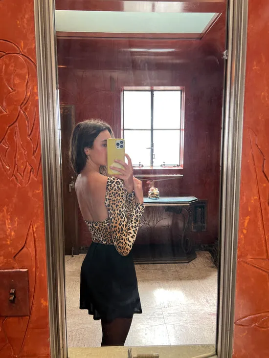 Rowan Top Leopard Tops Lisa Says Gah Women