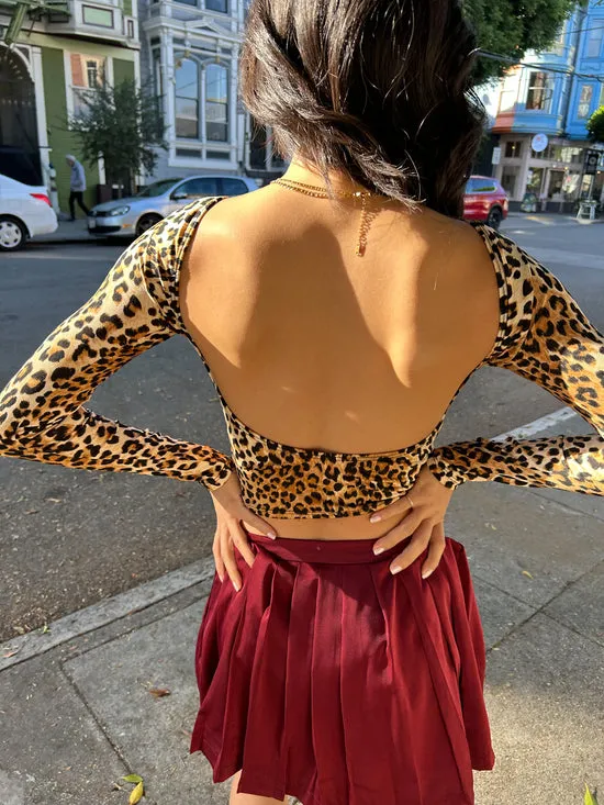 Rowan Top Leopard Tops Lisa Says Gah Women