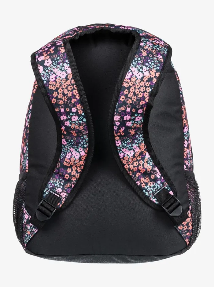 Roxy Backpacks Shadow Swell Printed 24L Medium Backpack Anthracite Floral Daze 8211 Women Roxy Backpacks Shadow Swell Printed 24L Medium Backpack Anthracite Floral Daze 8211 Women