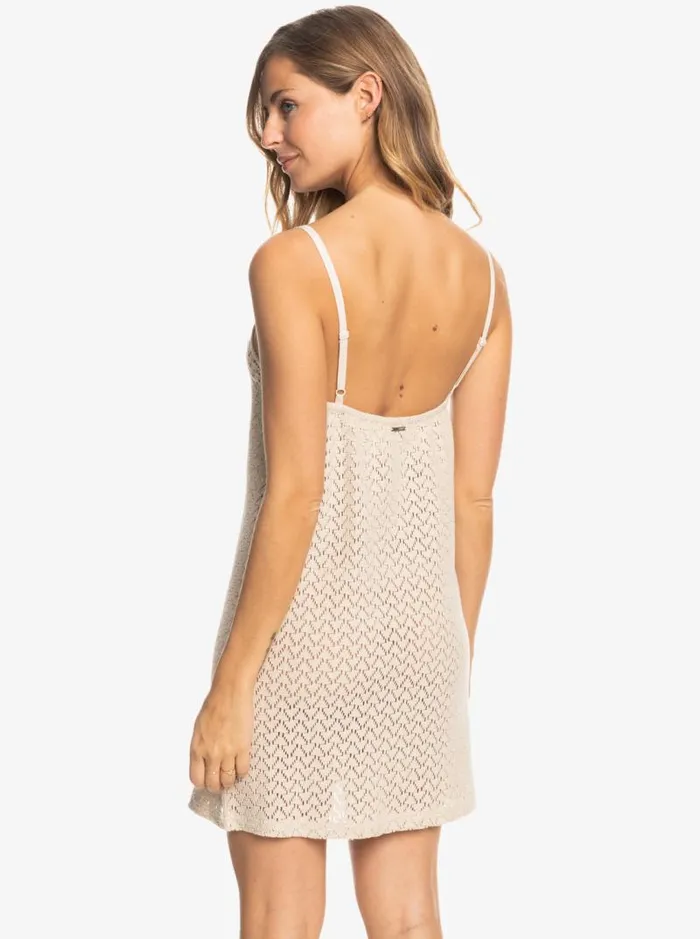 Roxy Cover Ups Love On The Weekend Beach CoverUp Crochet Dress Tapioca 8211 Women Roxy Cover Ups Love On The Weekend Beach CoverUp Crochet Dress Tapioca 8211 Women