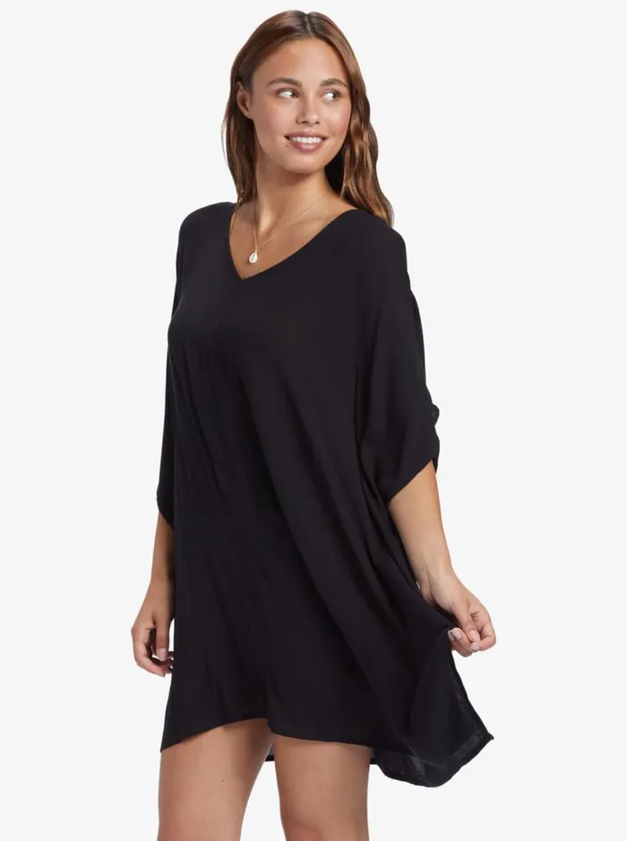 Roxy Cover Ups Moon Blessing Poncho Anthracite 8211 Women