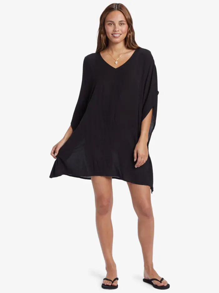Roxy Cover Ups Moon Blessing Poncho Anthracite 8211 Women